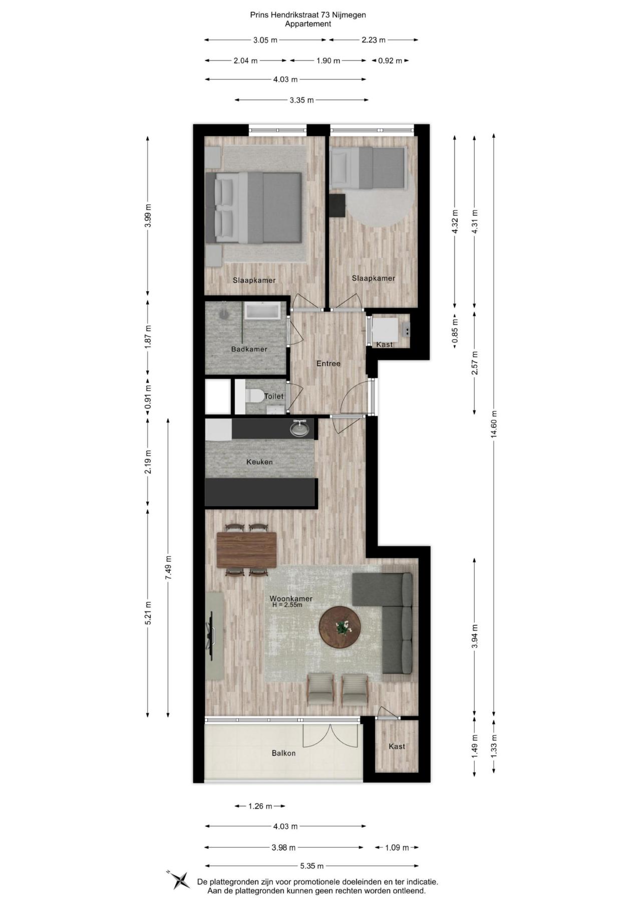 Prins Hendrikstraat 73, Nijmegen (6521 AX)