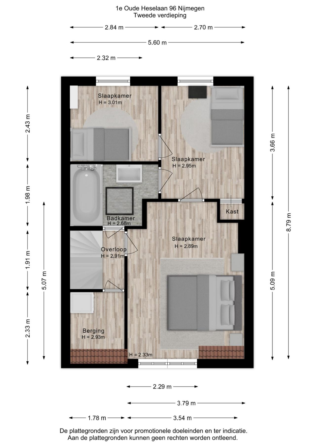 Eerste Oude Heselaan 96, Nijmegen (6541 PC)