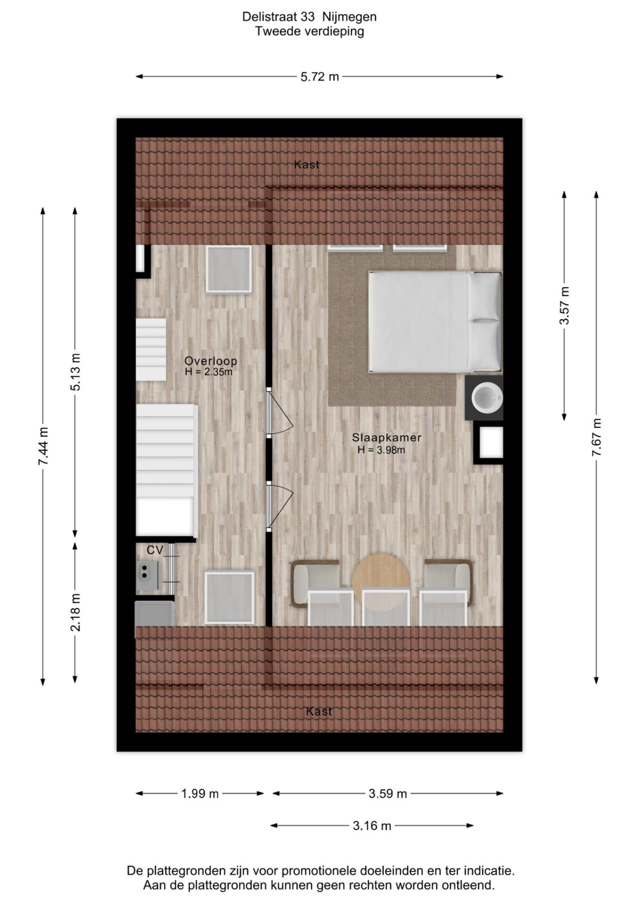 Delistraat 33, Nijmegen (6524 KM)