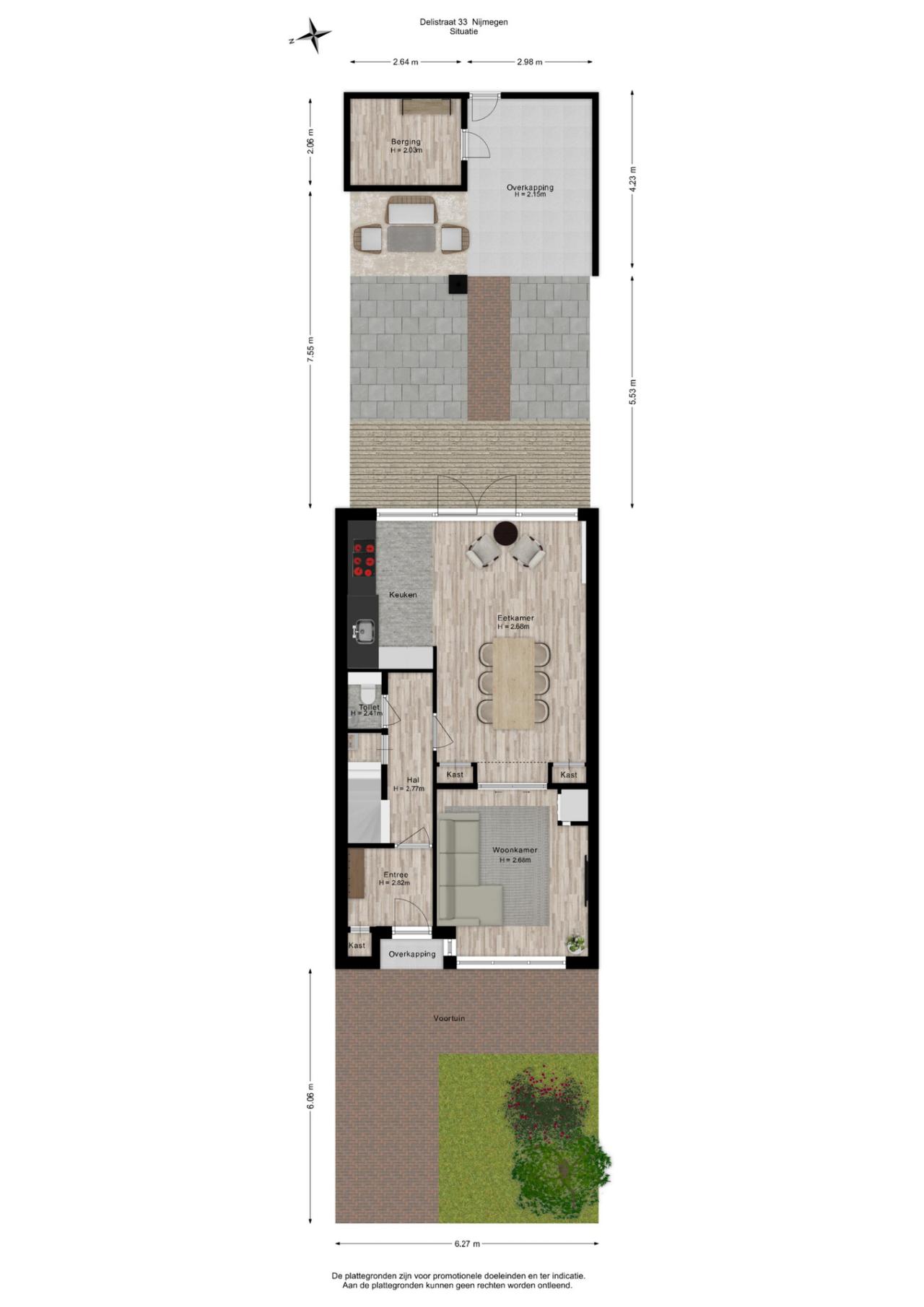 Delistraat 33, Nijmegen (6524 KM)