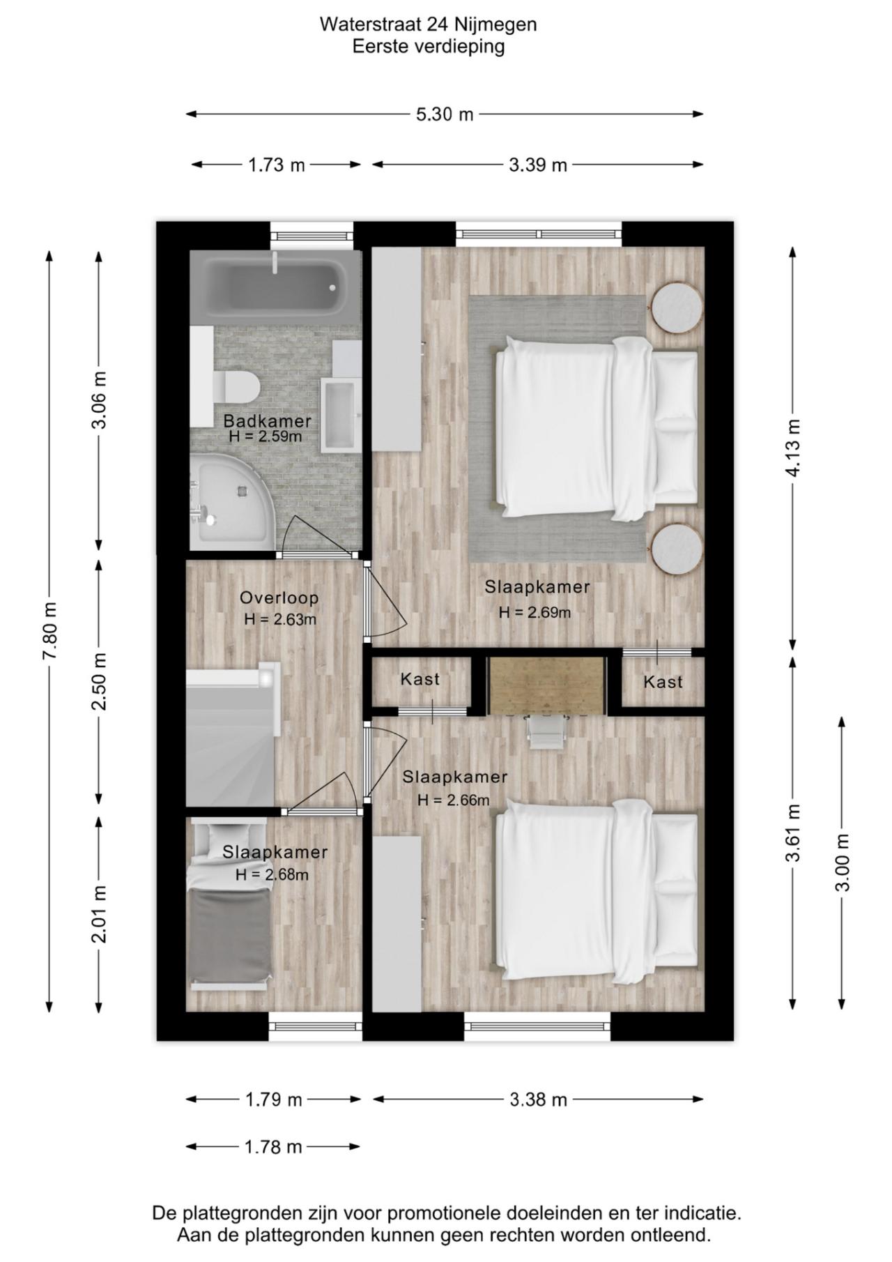 Waterstraat 24, Nijmegen (6541 TK)