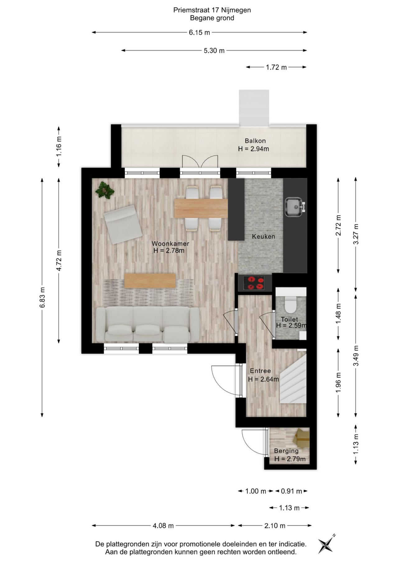 Priemstraat 17, Nijmegen (6511 WC)