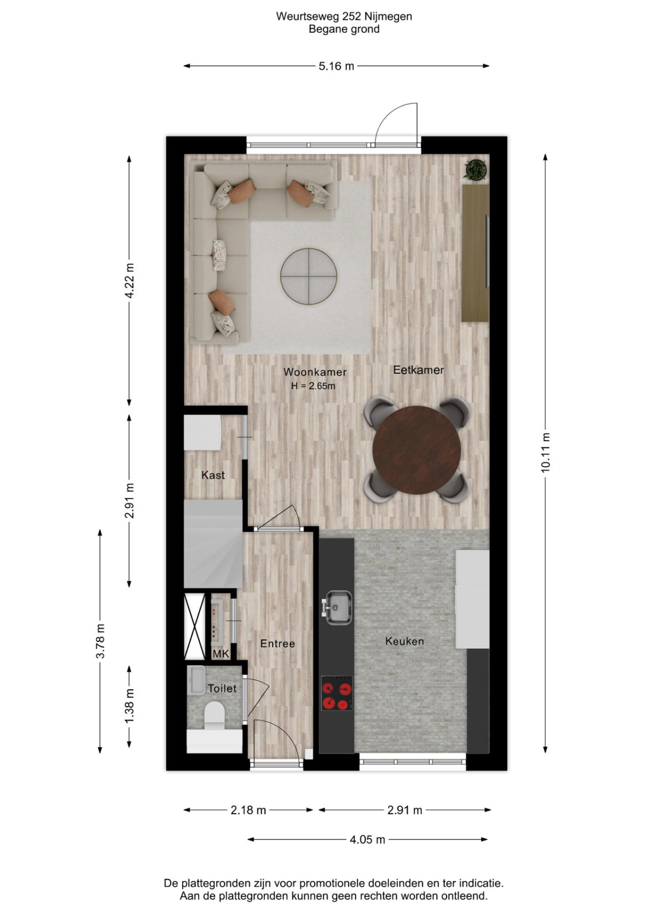 Weurtseweg 252, Nijmegen (6541 BD)