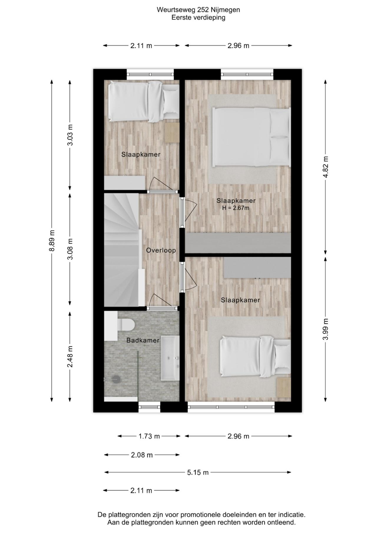 Weurtseweg 252, Nijmegen (6541 BD)