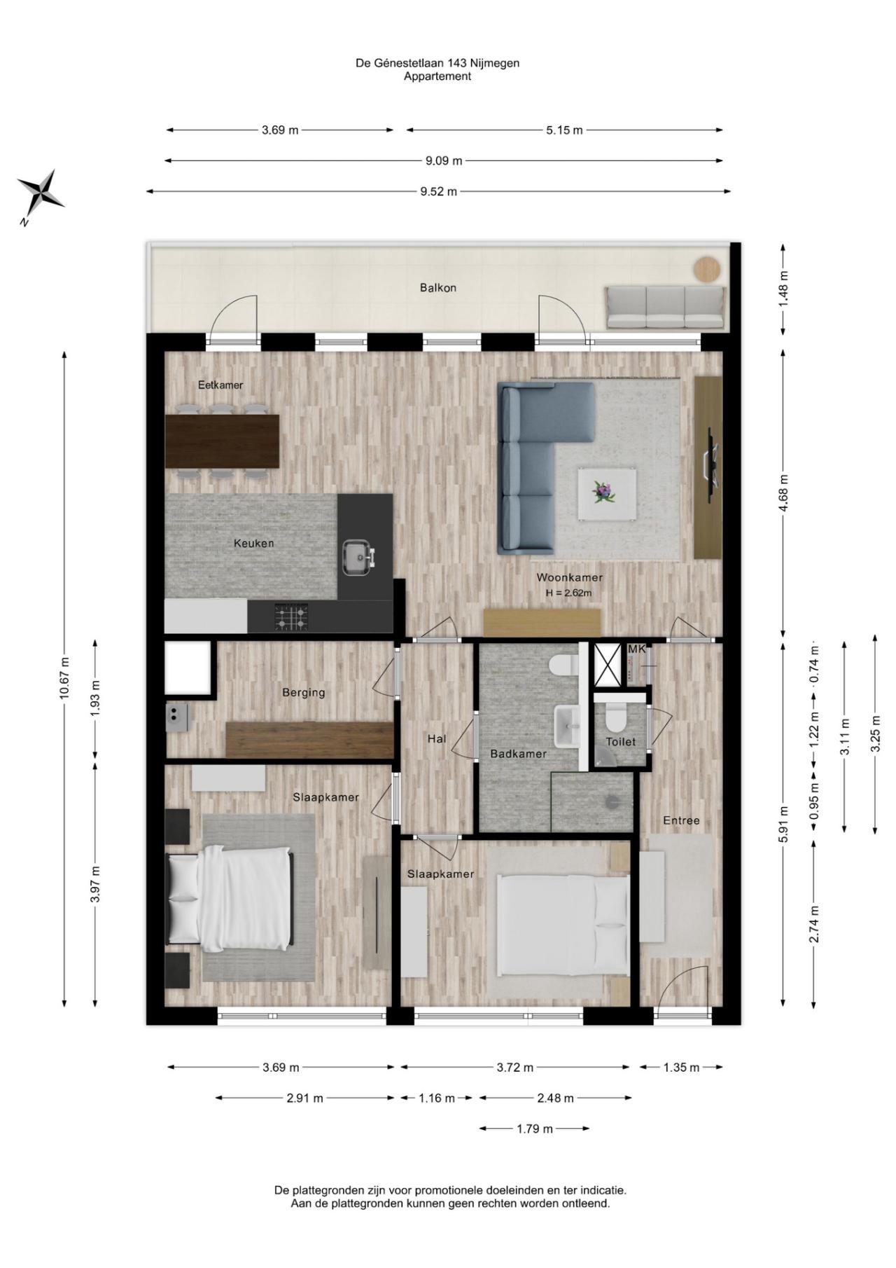 de Génestetlaan 143, Nijmegen (6531 EC)