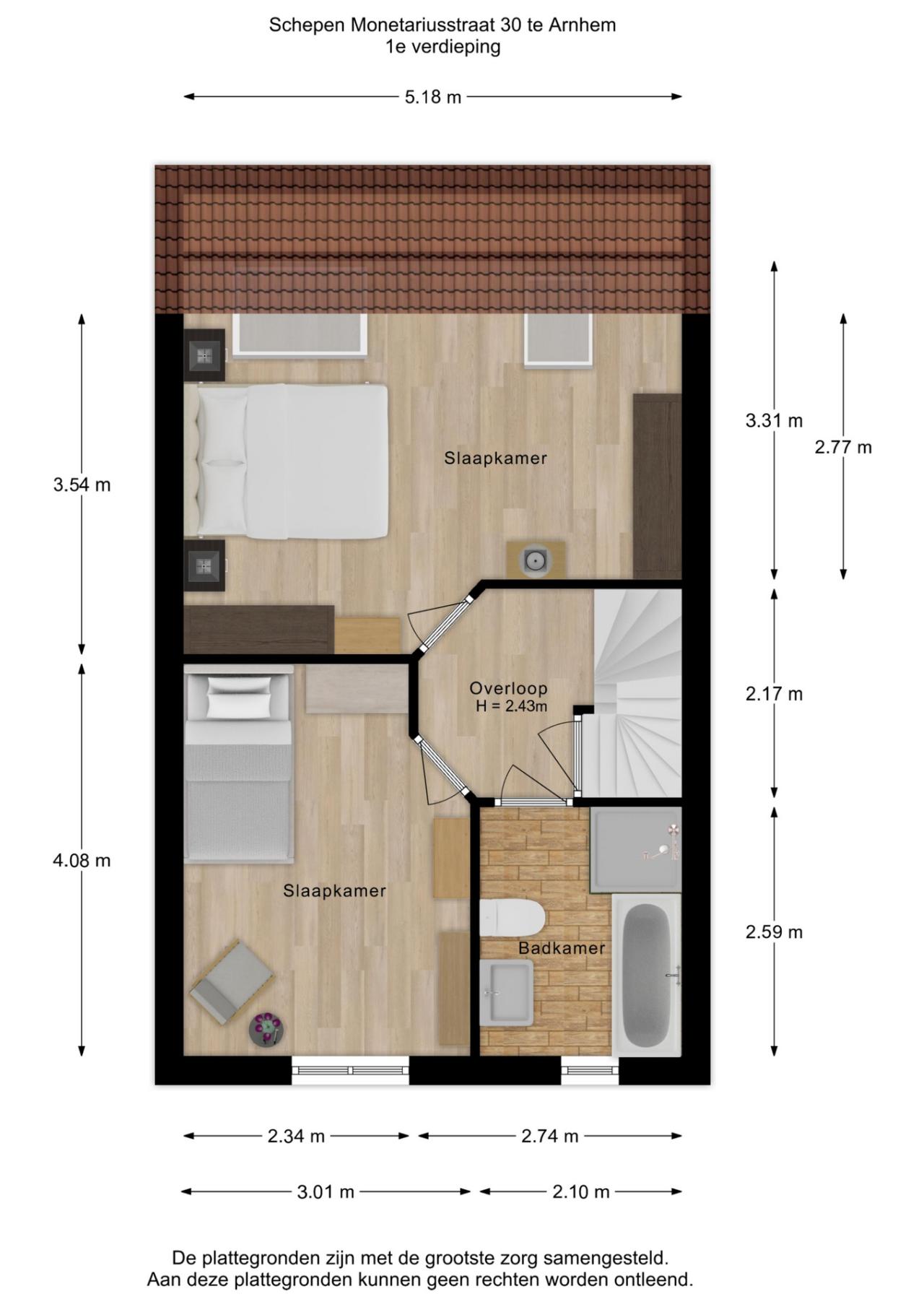 Schepen Monetariusstraat 30, Arnhem (6831 KN)