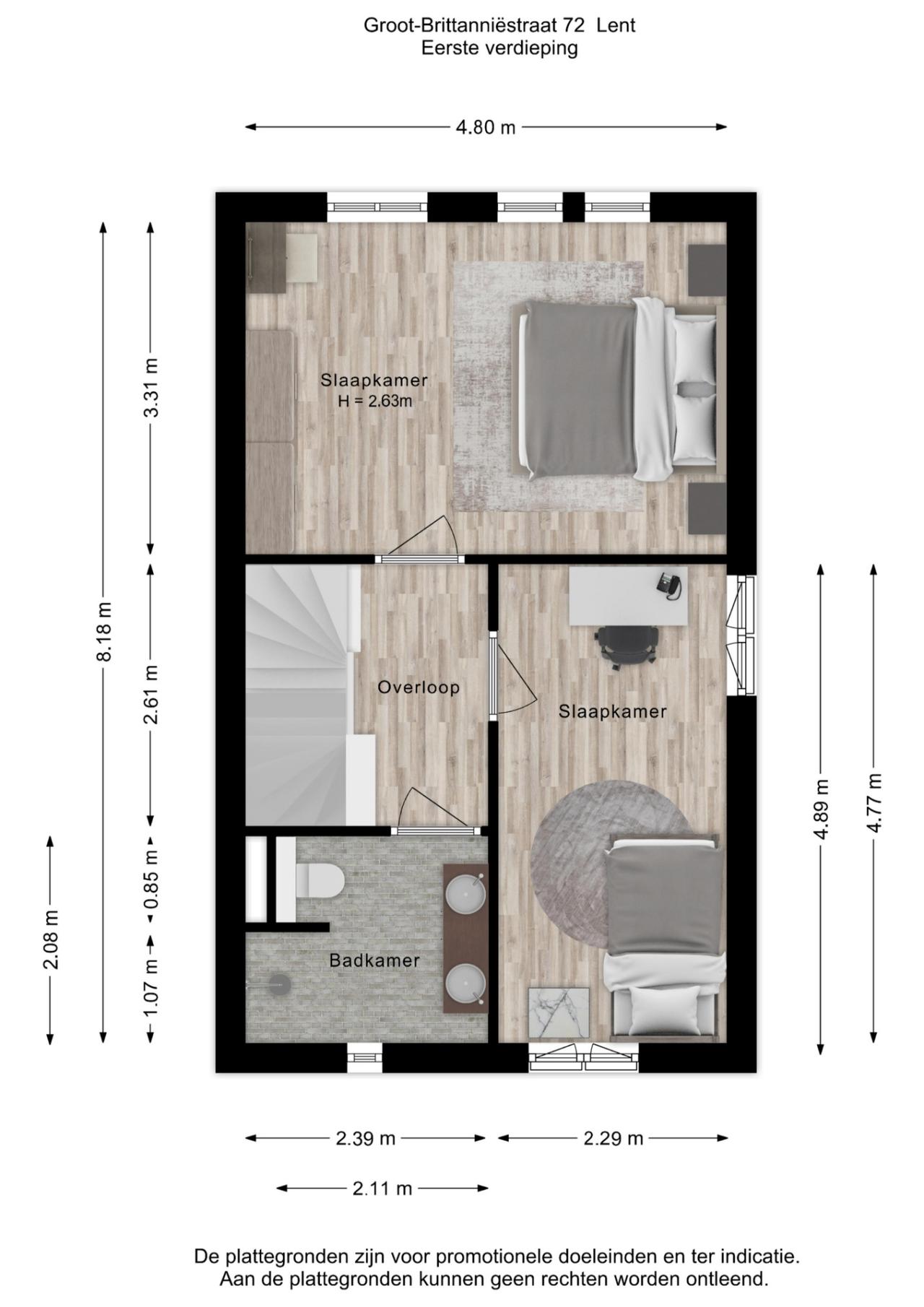 Groot-Brittanniëstraat 72, Lent (6663 HT)