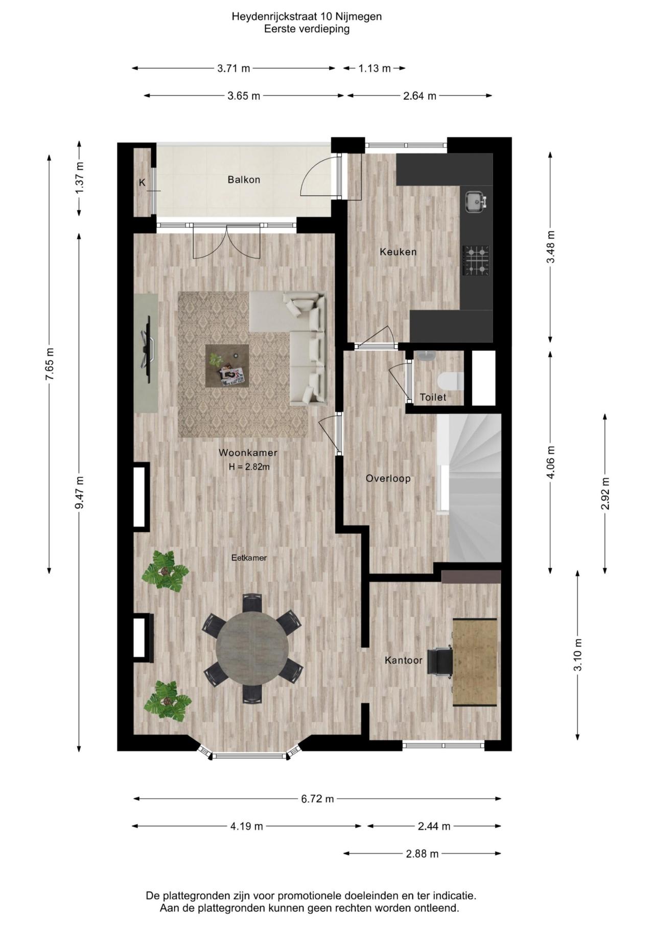 Heydenrijckstraat 10, Nijmegen (6521 LN)