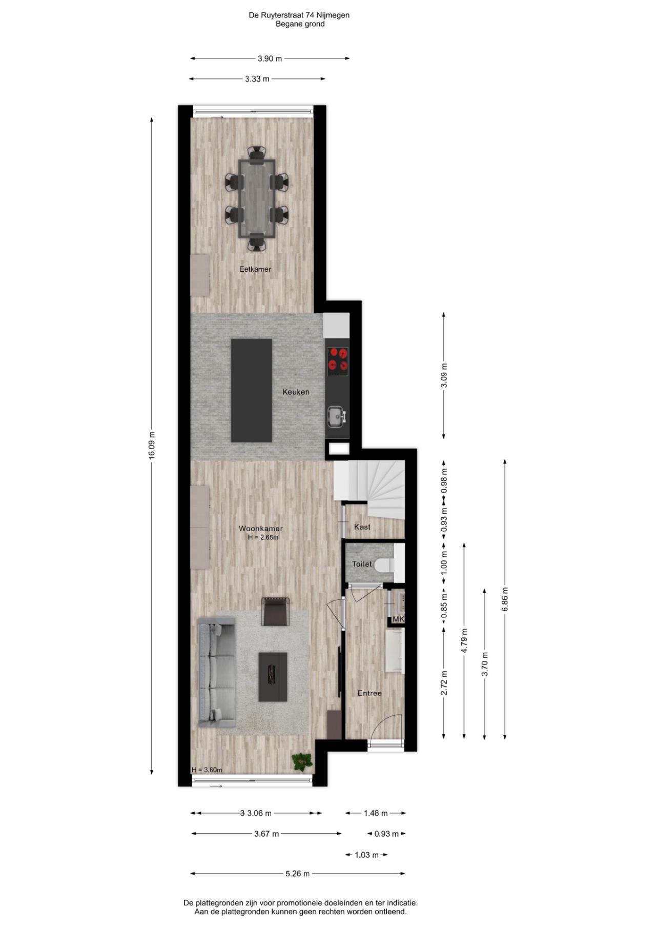 de Ruyterstraat 74, Nijmegen (6512 GE)