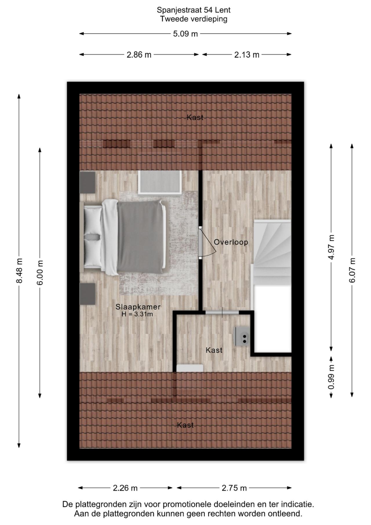 Spanjestraat 54, Lent (6663 NP)