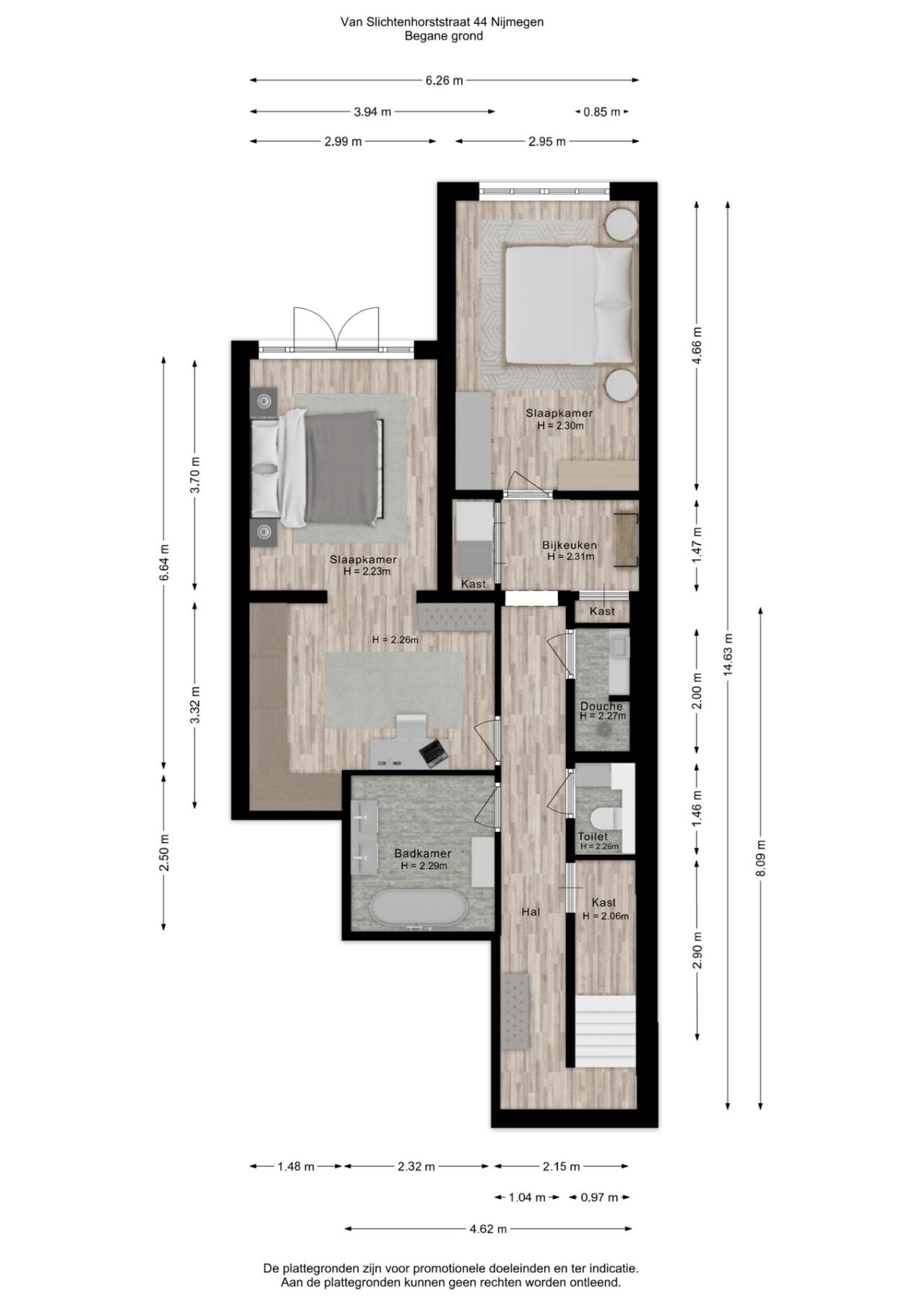 van Slichtenhorststraat 44, Nijmegen (6524 JR)