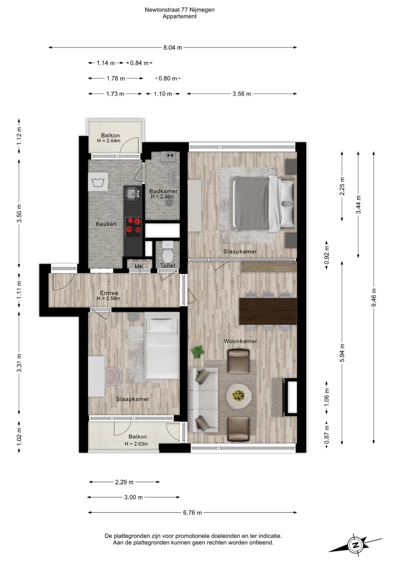 Newtonstraat 77, Nijmegen (6533 KC)