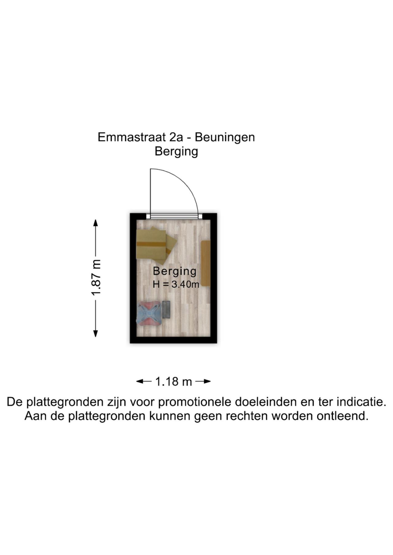 Emmastraat 2a, Beuningen Gld (6641 CP)