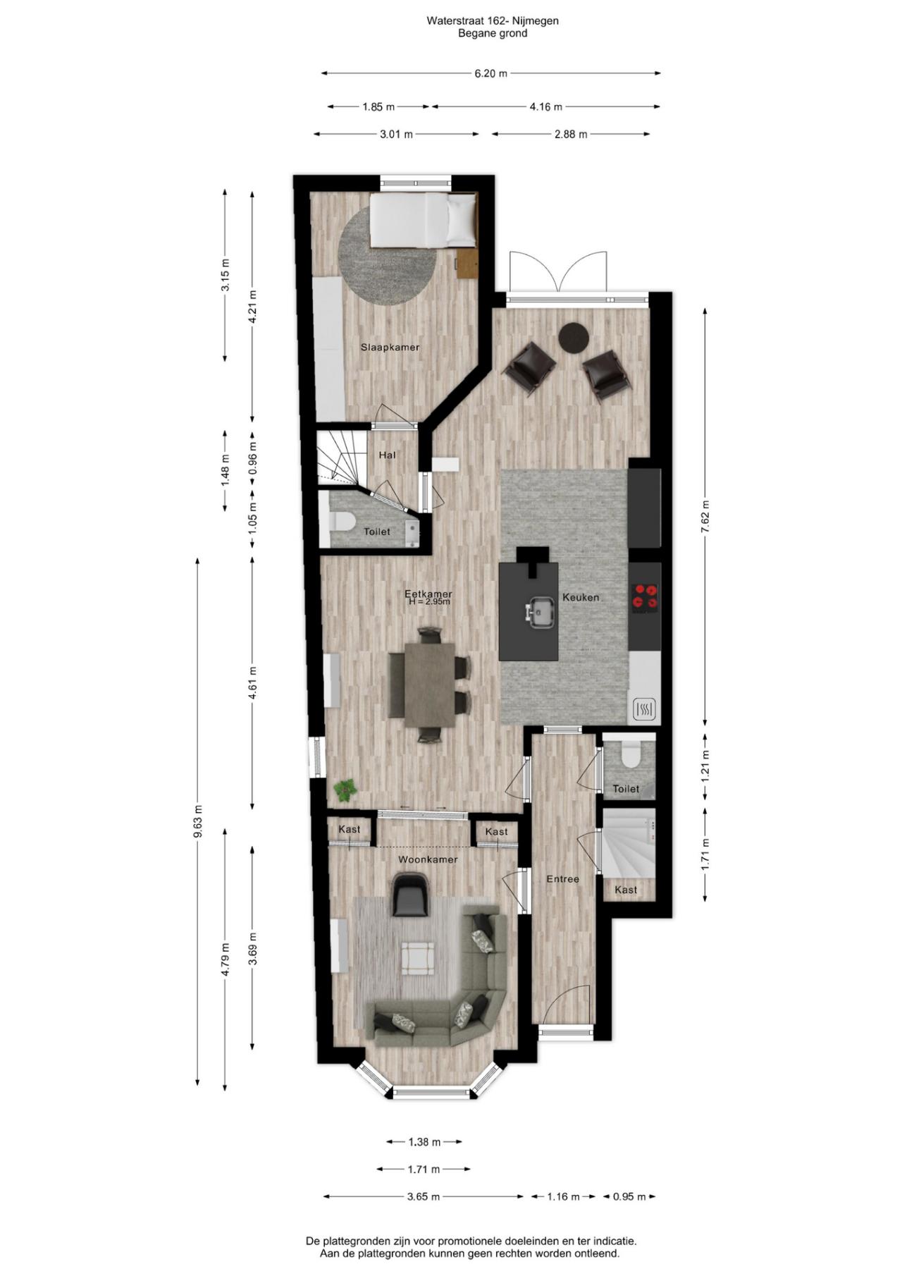 Waterstraat 162, Nijmegen (6541 TP)