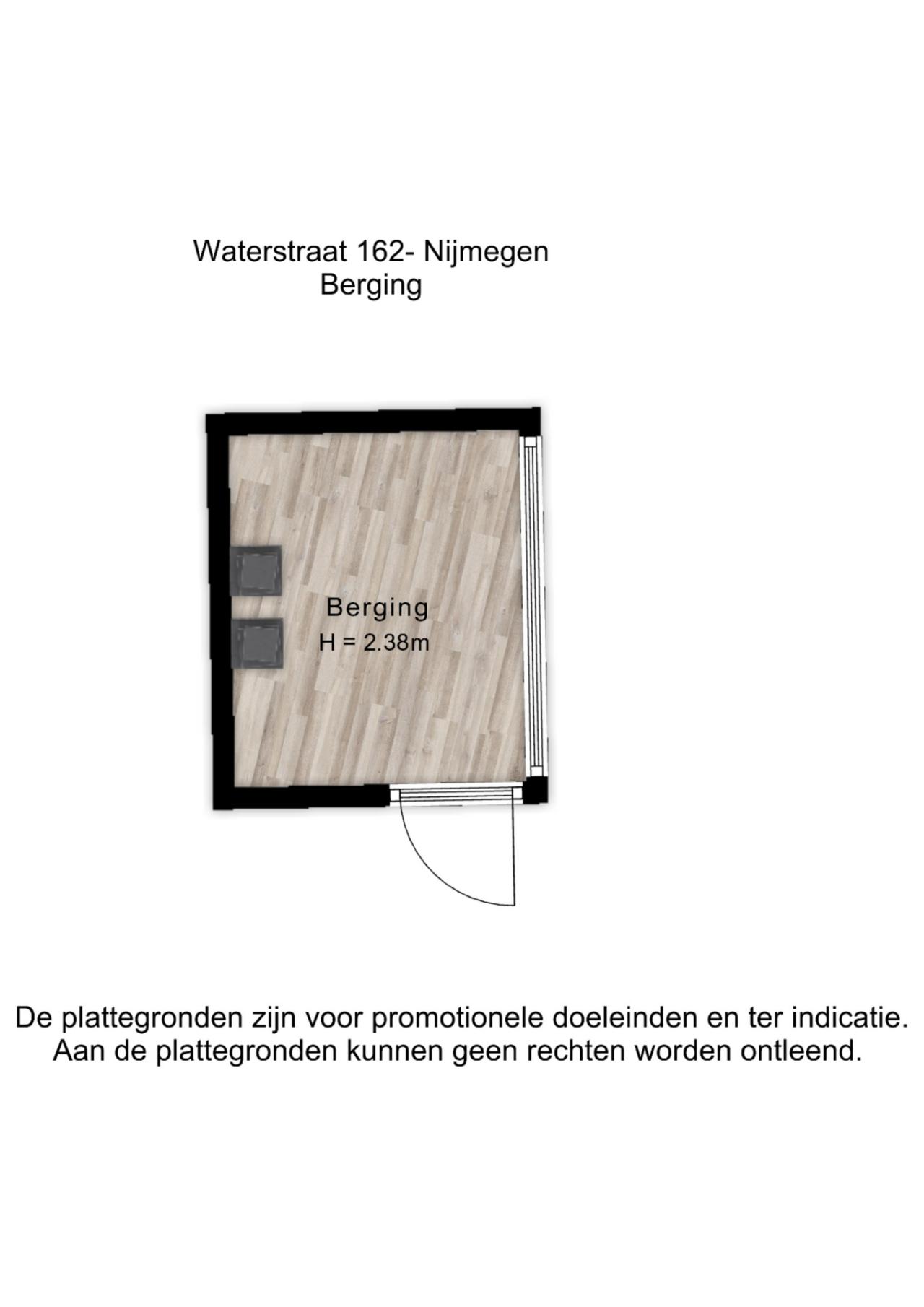 Waterstraat 162, Nijmegen (6541 TP)