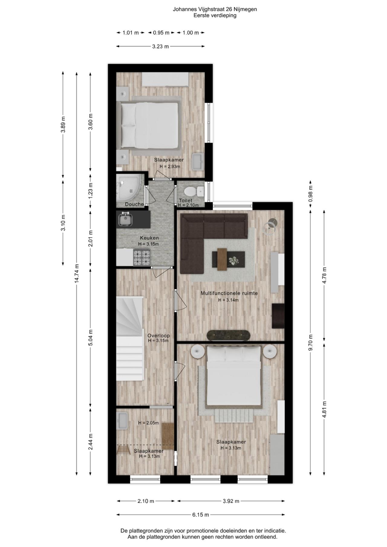 Johannes Vijghstraat 26, Nijmegen (6524 BS)