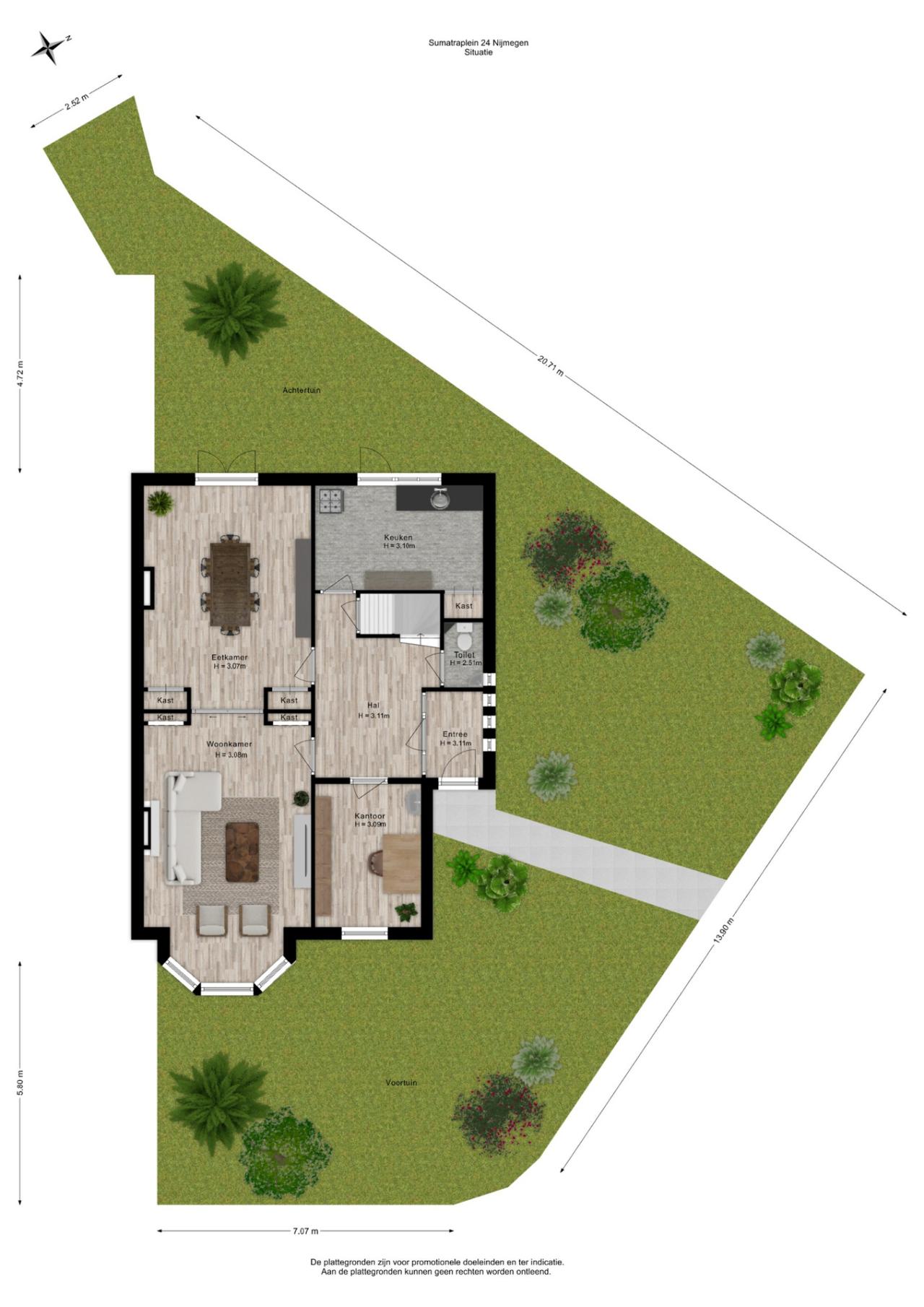 Sumatraplein 24, Nijmegen (6524 KH)